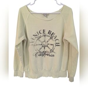 Vintage Girl,Venice Beach California  Sweatshirt, Size L
